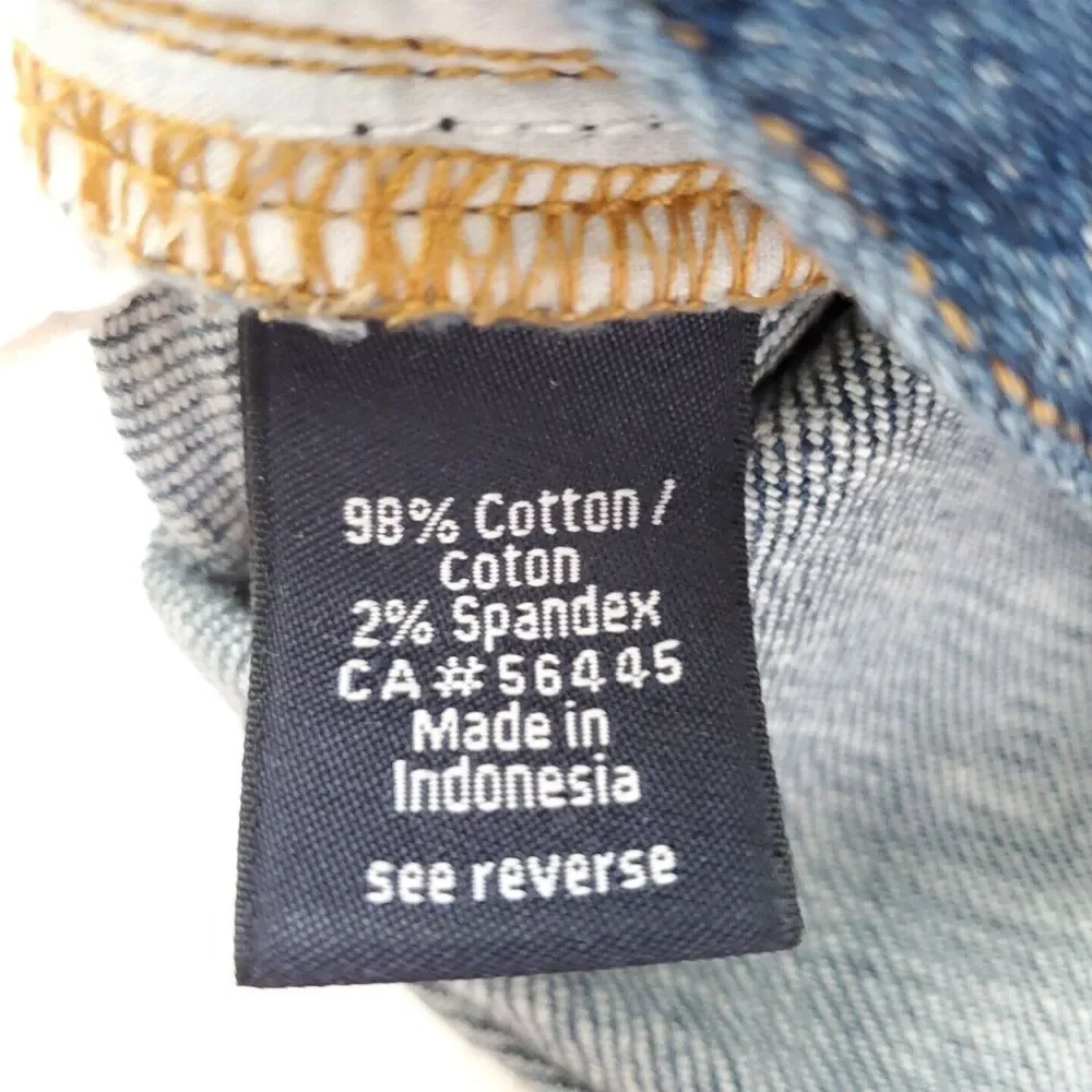 J. Crew Toothpick‎ (Womens 29) Stretch Skinny Denim Jeans Med Blue Wash 5 Pocket